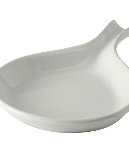 Chảo Phục Vụ DuraTux®© Tuxton BWP-100 354 ml Gốm Sứ, Trắng
