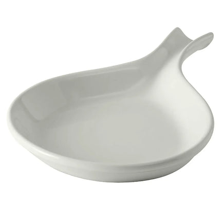 Chảo Phục Vụ DuraTux®© Tuxton BWP-100 354 ml Gốm Sứ, Trắng