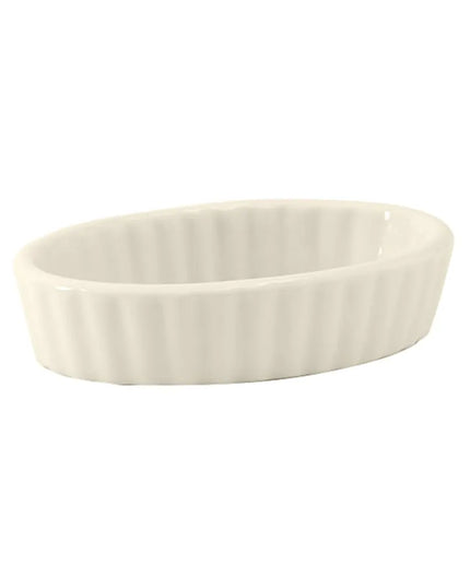 Chén Crème Brulee Oval DuraTux Tuxton BEK-0306 90 ml - Gốm Màu Vỏ Trứng