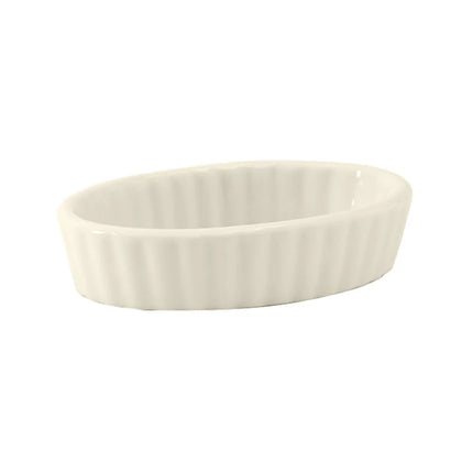 Chén Crème Brulee Oval DuraTux Tuxton BEK-0306 90 ml - Gốm Màu Vỏ Trứng