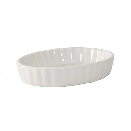 Chén Crème Brulee Oval DuraTux Tuxton BEK-0506 150 ml - Gốm Màu Vỏ Trứng
