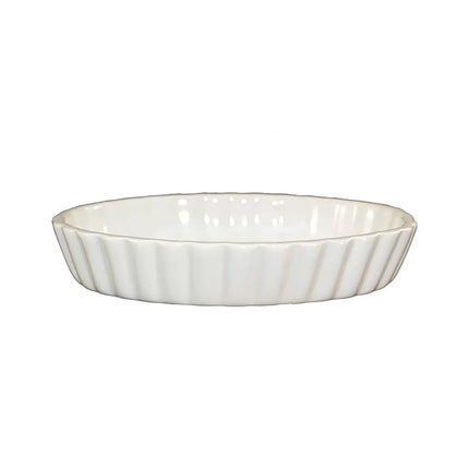 Chén Crème Brulee Oval ITI SOFO-65-AW 210 ml - Gốm Trắng American White