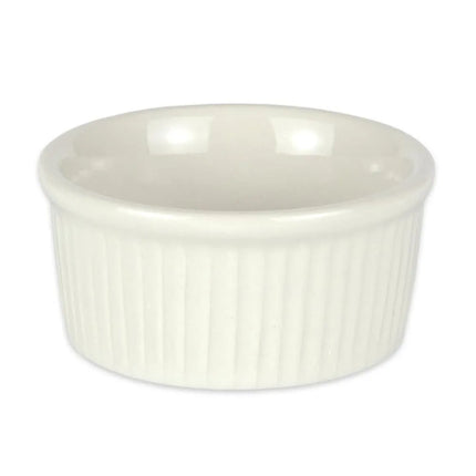 Chén Ramekin Có Rãnh Diversified Ceramics DCI834.5W 120 ml - Gốm Trắng