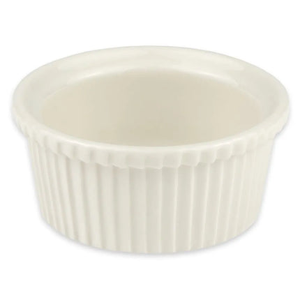Chén Ramekin Có Rãnh Hall China HL8390AWHA 150 ml - Sứ China Trắng