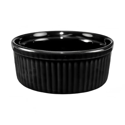 Chén Ramekin ITI RAMF-10-B Cancun™ 240 ml - Gốm Màu Đen