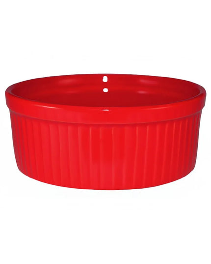Chén Ramekin ITI RAMF-10-CR Cancun™ 240 ml - Gốm Màu Đỏ Crimson