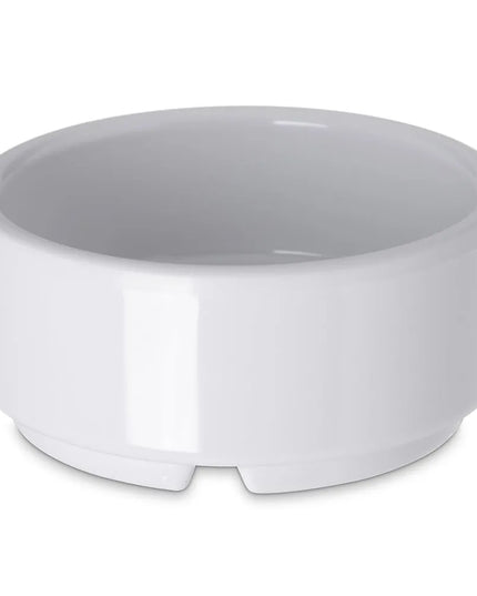 Chén Ramekin Melamine Carlisle 41002 59 ml, Màu Trắng