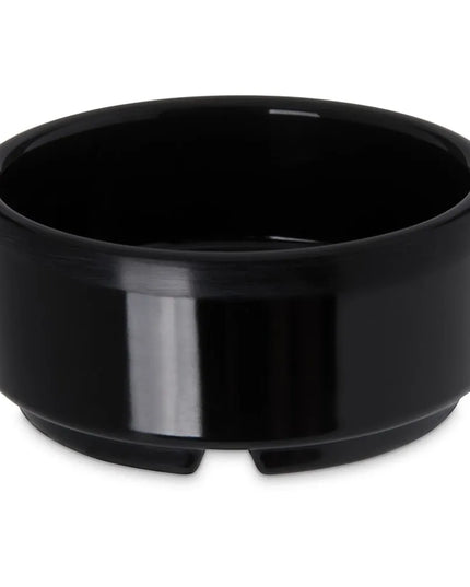 Chén Ramekin Melamine Carlisle 41003 59 ml, Màu Đen