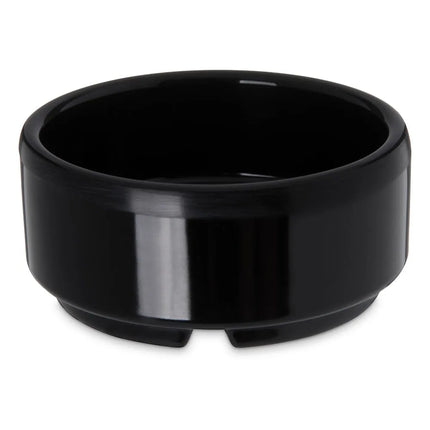 Chén Ramekin Melamine Carlisle 41003 59 ml, Màu Đen