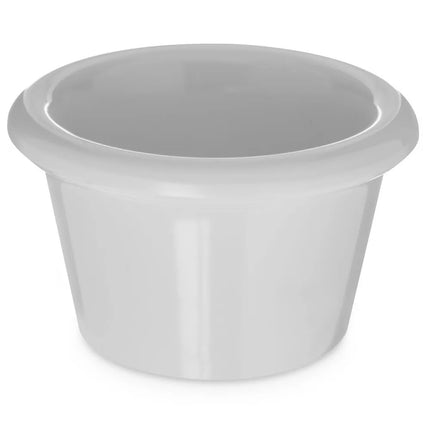 Chén Ramekin Melamine Carlisle S27502 44 ml, Màu Trắng