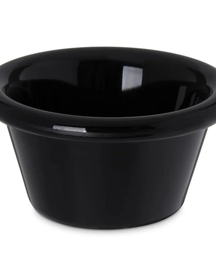 Chén Ramekin Tròn Trơn Carlisle 4312203 59 ml - Đen