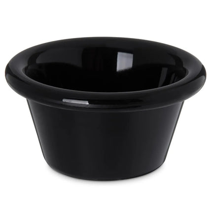 Chén Ramekin Tròn Trơn Carlisle 4312203 59 ml - Đen
