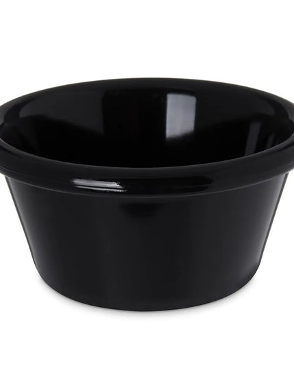 Chén Ramekin Tròn Trơn Carlisle 4312303 89 ml - Đen