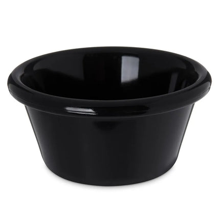 Chén Ramekin Tròn Trơn Carlisle 4312303 89 ml - Đen