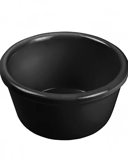 Chén Ramekin Winco RP-6K Melamine Đen 180 ml