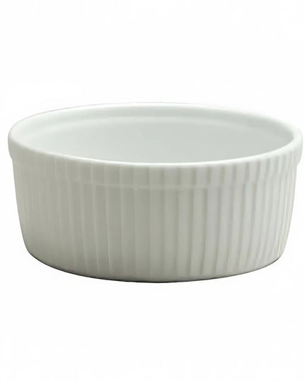 Chén Soufflé Tròn Buffalo Oneida F8010000600 150 ml - Sứ Trắng Sáng
