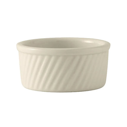 Chén Soufflé Tròn Tuxton BEX-0804 240 ml - Gốm Trắng American White