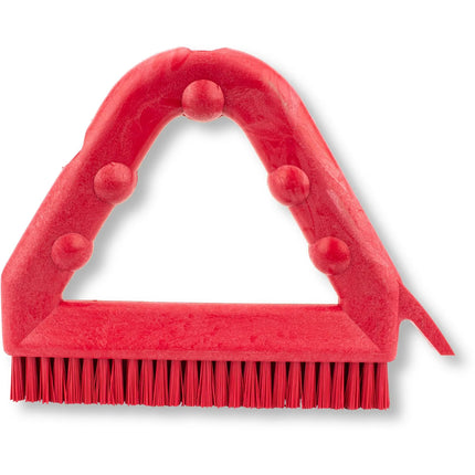Chổi Cọ Gạch & Mạch Vữa Tam Giác Carlisle 41323EC05 Poly/Nhựa Đỏ 22.9 cm