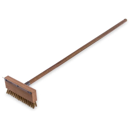 Chổi & Dao Cạo Lò Nướng Carlisle 4152000 Lông Đồng Thép Không Gỉ/Gỗ 106.7 cm