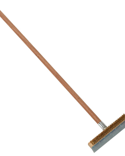 Chổi Lò Nướng American Metalcraft 1597 101.6 cm - Thép/Gỗ, Kèm Cán & Cạo