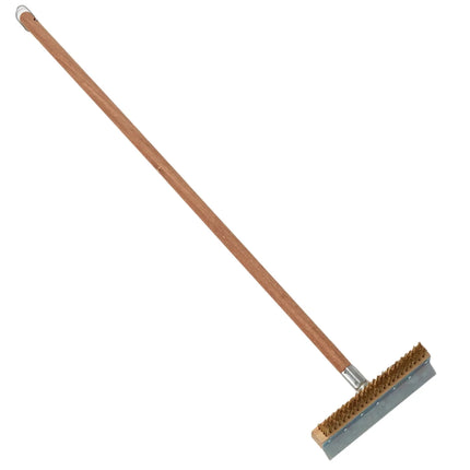 Chổi Lò Nướng American Metalcraft 1597 101.6 cm - Thép/Gỗ, Kèm Cán & Cạo