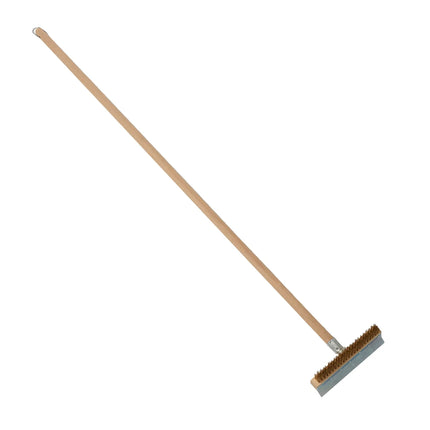 Chổi Lò Nướng American Metalcraft 1698 152.4 cm - Đồng Thau/Gỗ, Kèm Cán & Cạo