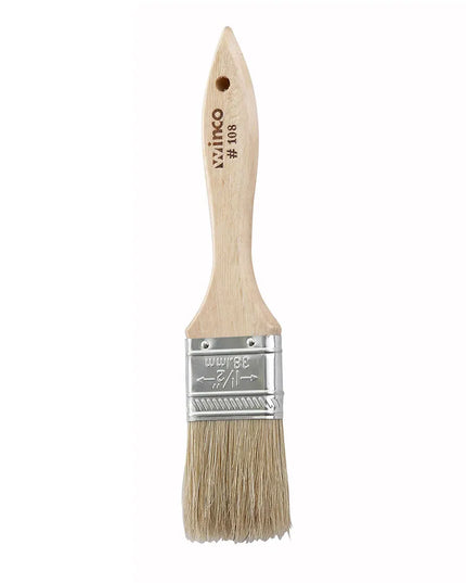 Chổi Phết Bánh Dẹt Winco WBR-15 Lông Heo Cán Gỗ 3.8 cm