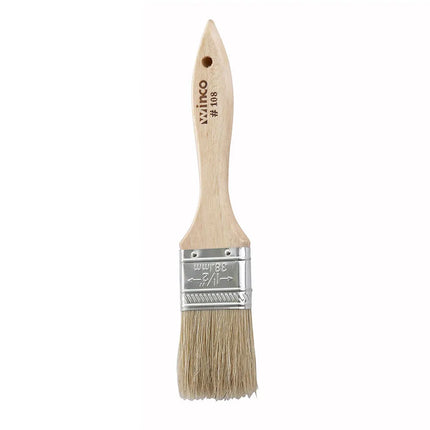 Chổi Phết Bánh Dẹt Winco WBR-15 Lông Heo Cán Gỗ 3.8 cm