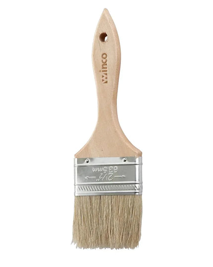 Chổi Phết Bánh Dẹt Winco WBR-25 Lông Heo Cán Gỗ 6.4 cm