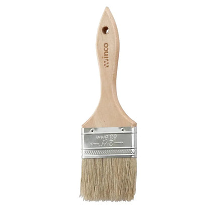 Chổi Phết Bánh Dẹt Winco WBR-25 Lông Heo Cán Gỗ 6.4 cm