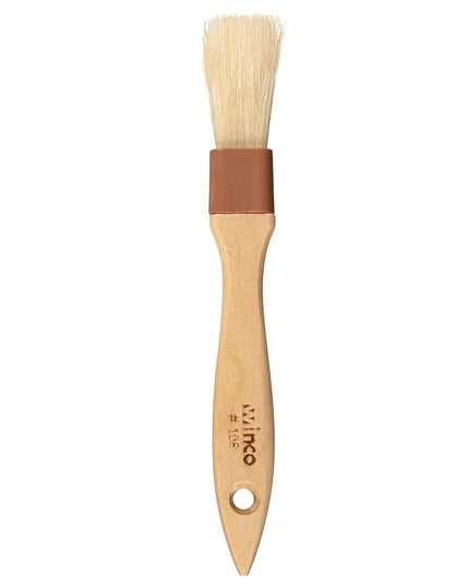 Chổi Phết Bánh Dẹt Winco WFB-10 Lông Heo Cán Gỗ 2.5 cm