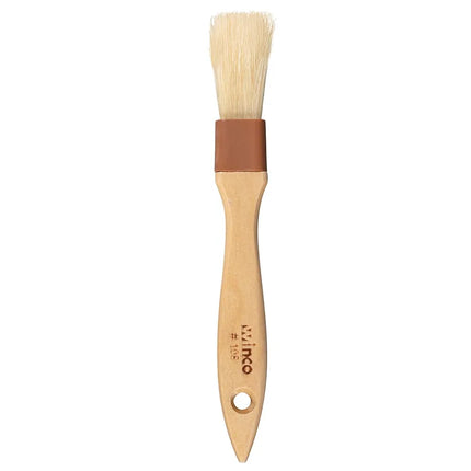 Chổi Phết Bánh Dẹt Winco WFB-10 Lông Heo Cán Gỗ 2.5 cm