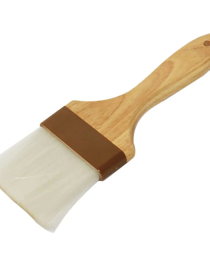 Chổi Quét Bánh Dẹt Thunder Group WDPB004N Lông Nylon Cán Gỗ 7.5 cm
