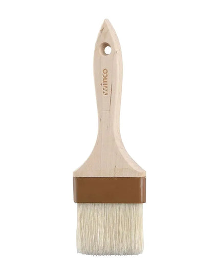 Chổi Quét Bánh Dẹt Winco WFB-30 Lông Heo Cán Gỗ 7.5 cm