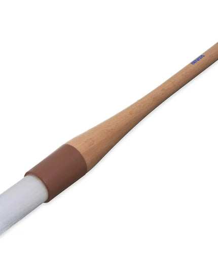 Chổi Quét Bánh Tròn Carlisle 4040000 Lông Nylon Cán Gỗ 2.5 cm Màu Trắng