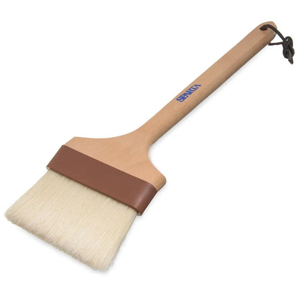 Chổi Quét Bơ Carlisle 4037100 Cán 30 cm Góc 45° Lông Heo 10 cm Màu Nâu
