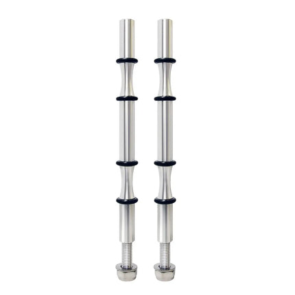 Chốt Giữ Rượu Vang Vinotemp EP-PEG2A 20 cm Sức Chứa 2 Chai, Niken Satin