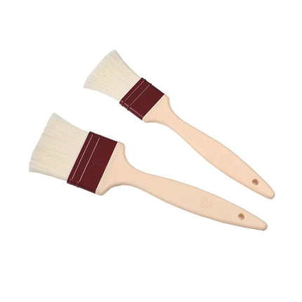 Cọ Bánh Ngọt Dẹt Matfer Bourgeat 116004 4.1 cm - Lông Polyamide, Tay Cầm Nhựa