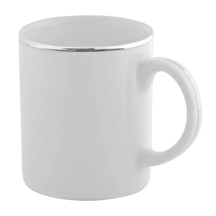 Cốc Cà Phê Silver Line 10 Strawberry Street SL0028 295 ml - Sứ Trắng