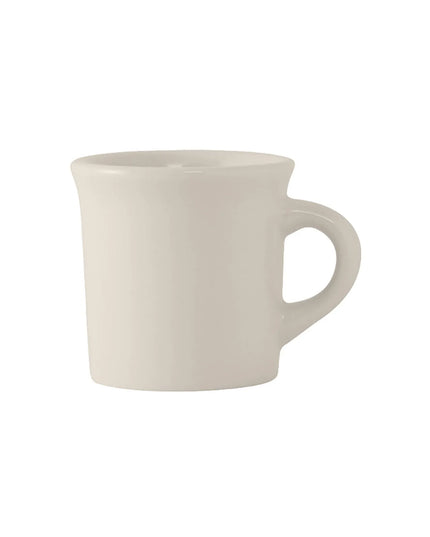 Cốc Canton Reno/Nevada Tuxton TRE-038 270 ml - Gốm Sứ, Trắng/Trắng Ngà