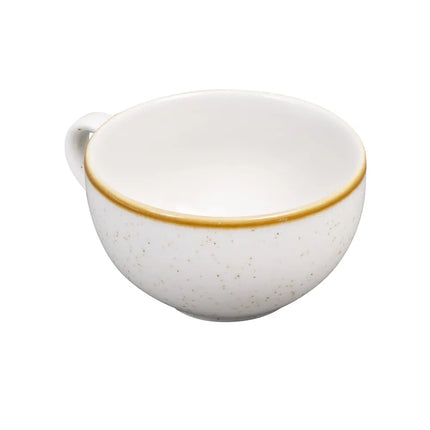 Cốc Cappuccino Stonecast Churchill SWHSCB401 473 ml Gốm Trắng Barley