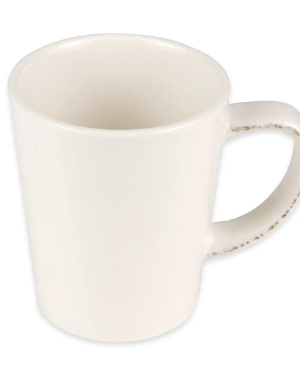 Cốc Libbey FH-517 355 ml Gốm Trắng Kem Cao 10 cm
