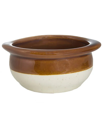Crock Súp Gốm ITI OSC-15 355 ml American White/Caramel