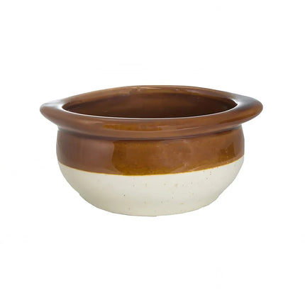 Crock Súp Gốm ITI OSC-155-TT 295 ml American White/Caramel