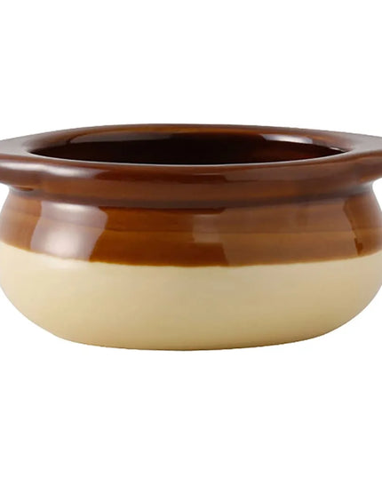 Crock Súp Hành Gốm DuraTux Tuxton B6S-1203 355 ml Hai Màu