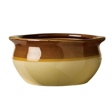 Crock Súp Hành Gốm Libbey OSC-15 355 ml Caramel/Beige Bedrock Ovenware Ultima