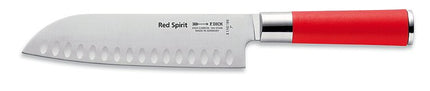 Dao Santoku Kullenschliff F.DICK Red Spirit 18 cm