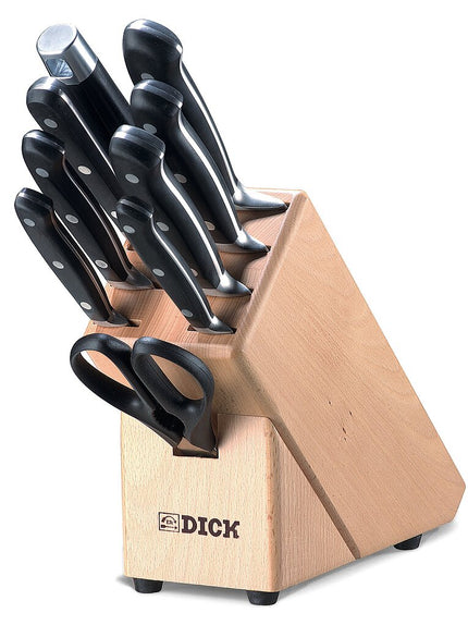 Khối Gỗ Đựng Dao F.DICK Premier Plus 9 Món