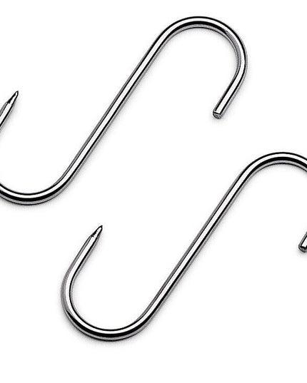 Móc Treo Thịt Hình Chữ S F.DICK 100x5 mm Thép Không Gỉ 5 Chiếc