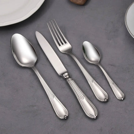 Cutlery set - GGM Gastro Enzo - 18/10 stainless steel - 24-piece set - For 6 people